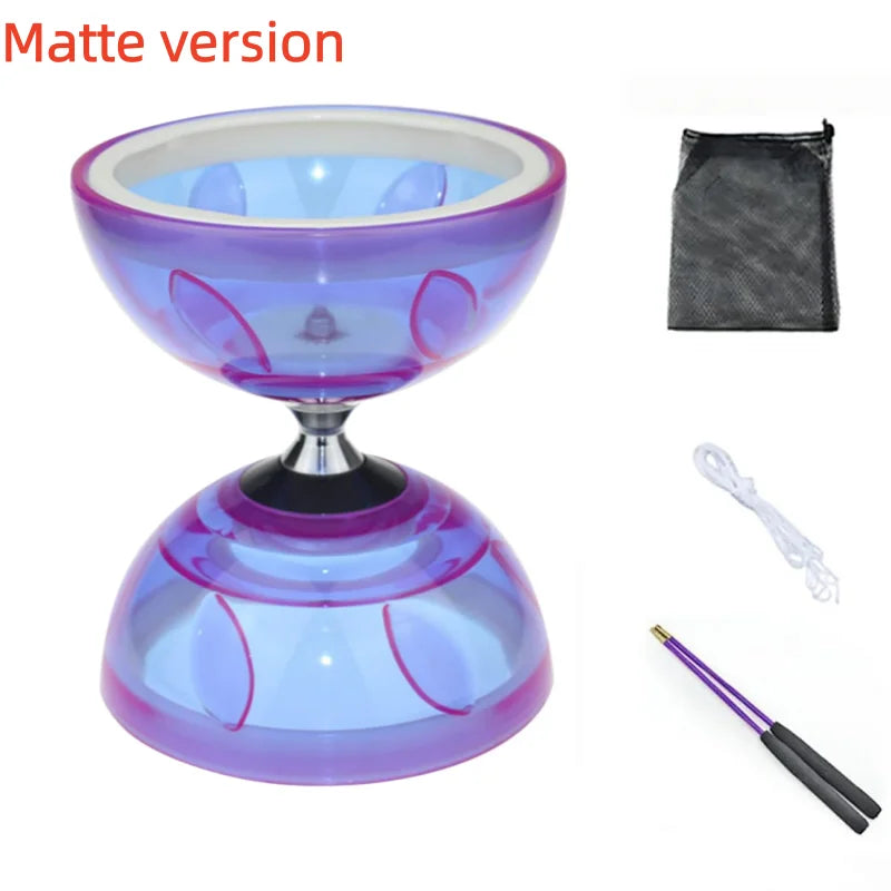 Diabolo Chinese Yoyo Set - Portable Fitness Gear for Agility Exercise (Adults, Kids & Elderly - Indoor/Outdoor)