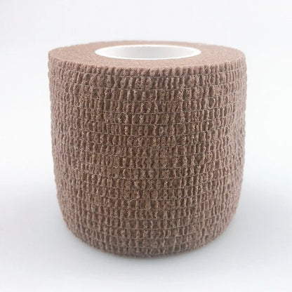 Self-Adhesive Elastic Bandage Tape - Breathable Medical Sport Wrap for Finger, Wrist & Ankle - Camouflage Fixer Tape for Pets & Animals