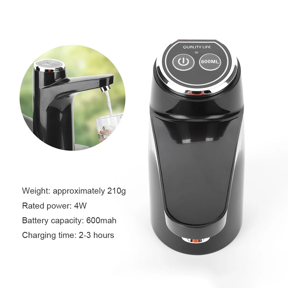 Portable Water Container with Electric Pump - 11L/12L Camping Water Dispenser for Outdoor Use