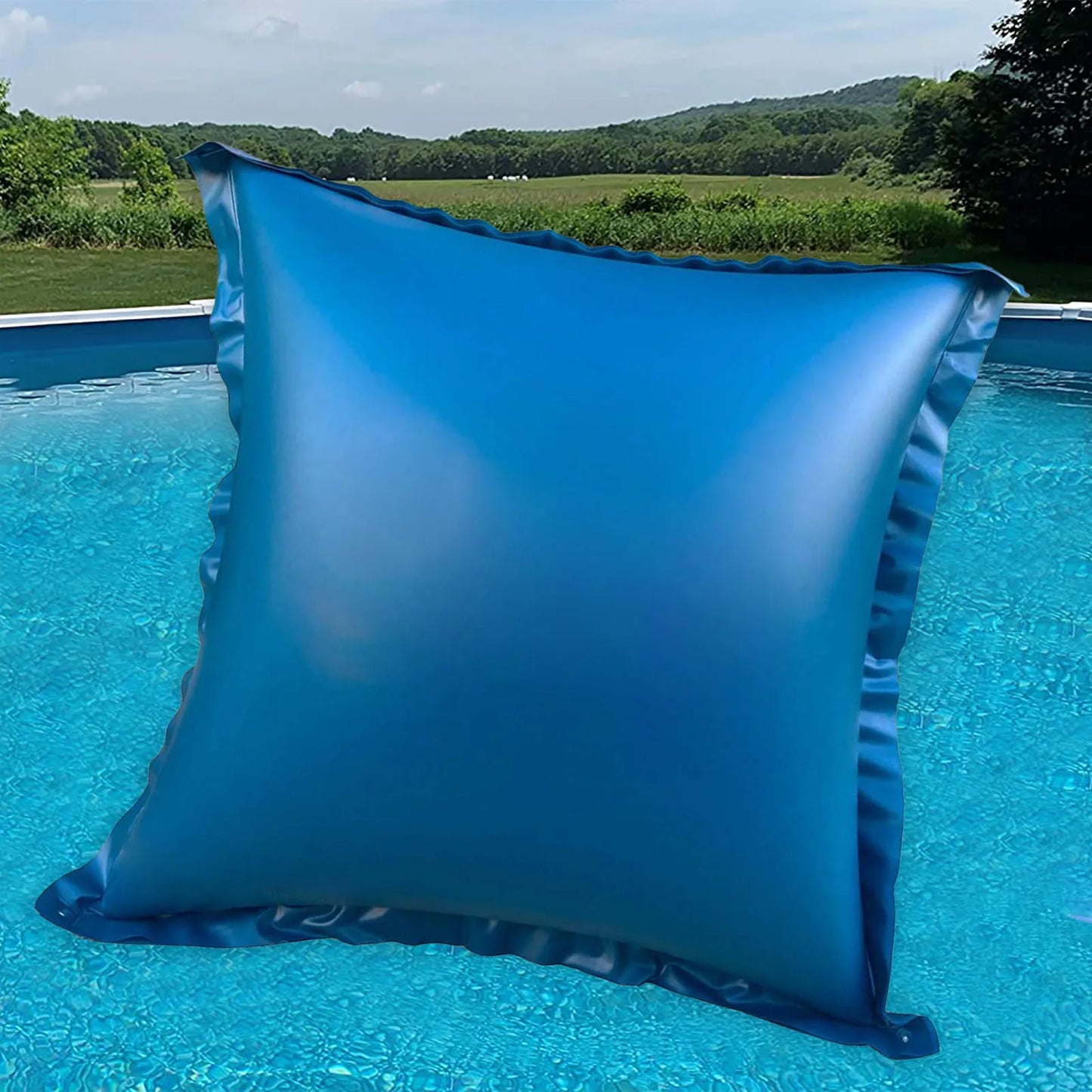 4×4 ft Pool Air Pillow for Winter Protection - Extra Durable 0.4mm PVC Above-Ground Pool Winterizing Kit