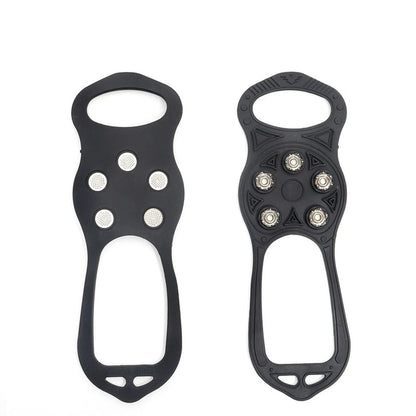 Universal Winter Snow Grips - Anti-Slip Boot Spikes with Studs for Outdoor Hiking and Climbing