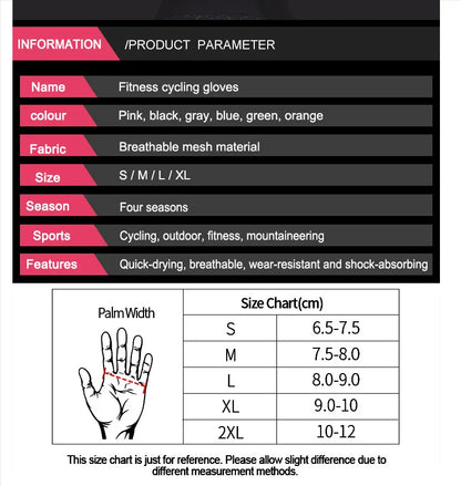 Premium Fingerless Gym Gloves - Breathable Anti-Slip Training Gloves for Men & Women - Weightlifting, Bodybuilding, Cycling & Sports