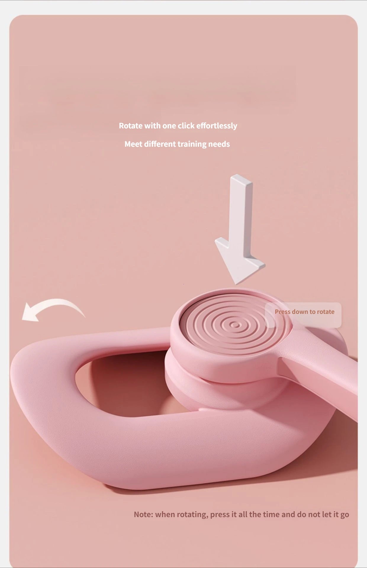 Pelvic Floor & Thigh Exerciser - Non-Slip Leg Trainer for Postpartum Recovery and Butt Training