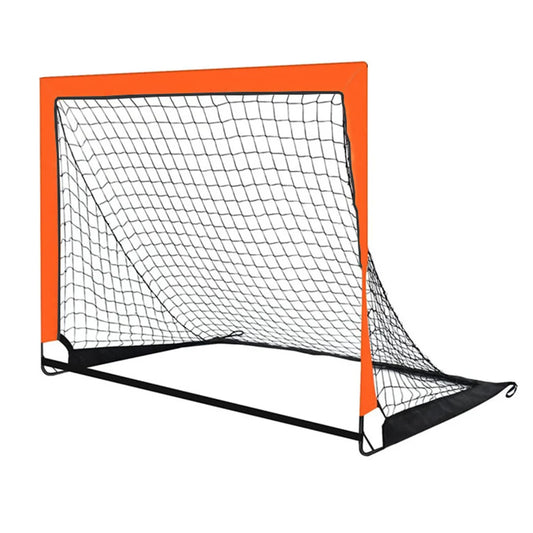 Portable Foldable Soccer Goals for Backyard – Mobile Training Football Net for Kids, Indoor & Outdoor Pop-Up Design