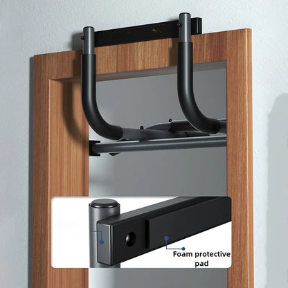 Portable Pull-Up Bar - Lifting and Grip Strength Trainer for Home and Gym Fitness Workouts