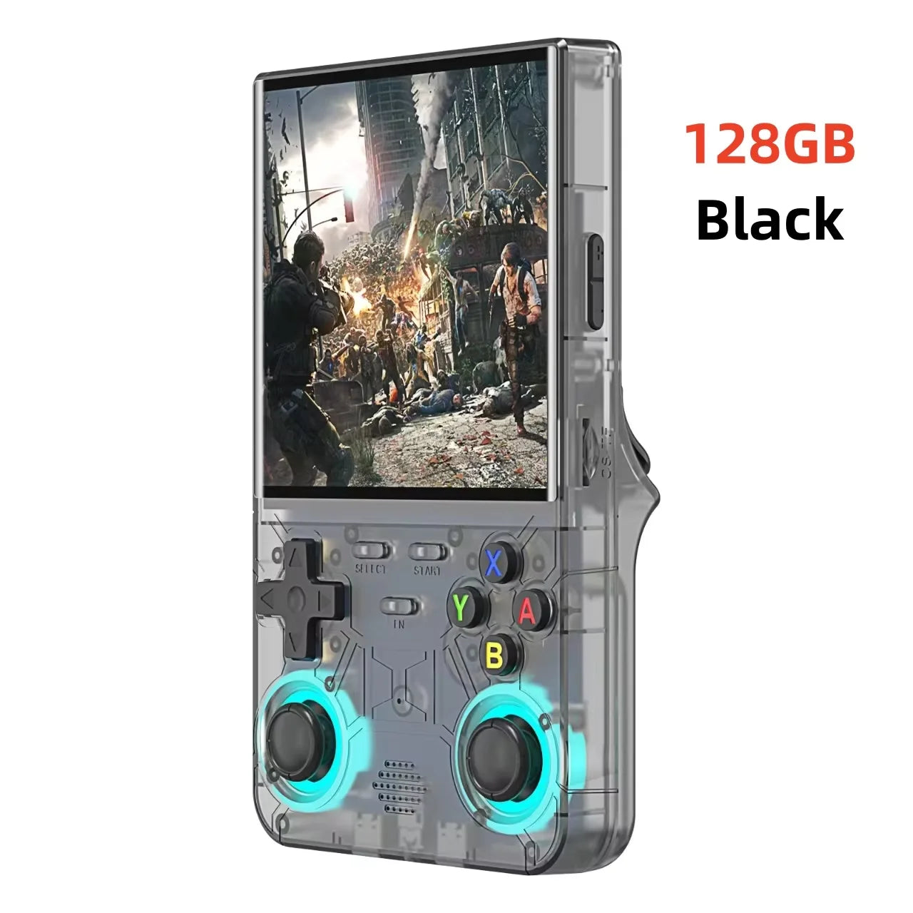Retro Handheld Game Console R36S - 3.5" IPS Screen - 128GB Storage - Linux System - Portable Pocket Player (R36 Ultra/PRO)