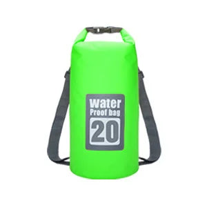 Waterproof Dry Bag Set - 5L/10L/15L/20L/30L PVC Storage Sacks for Kayaking, Canoeing, Rafting & Swimming Adventures