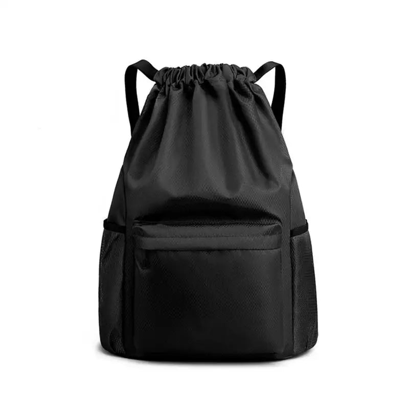 Large Capacity Drawstring Backpack - Sports String Bag for Gym, Swim & Beach - Women & Men