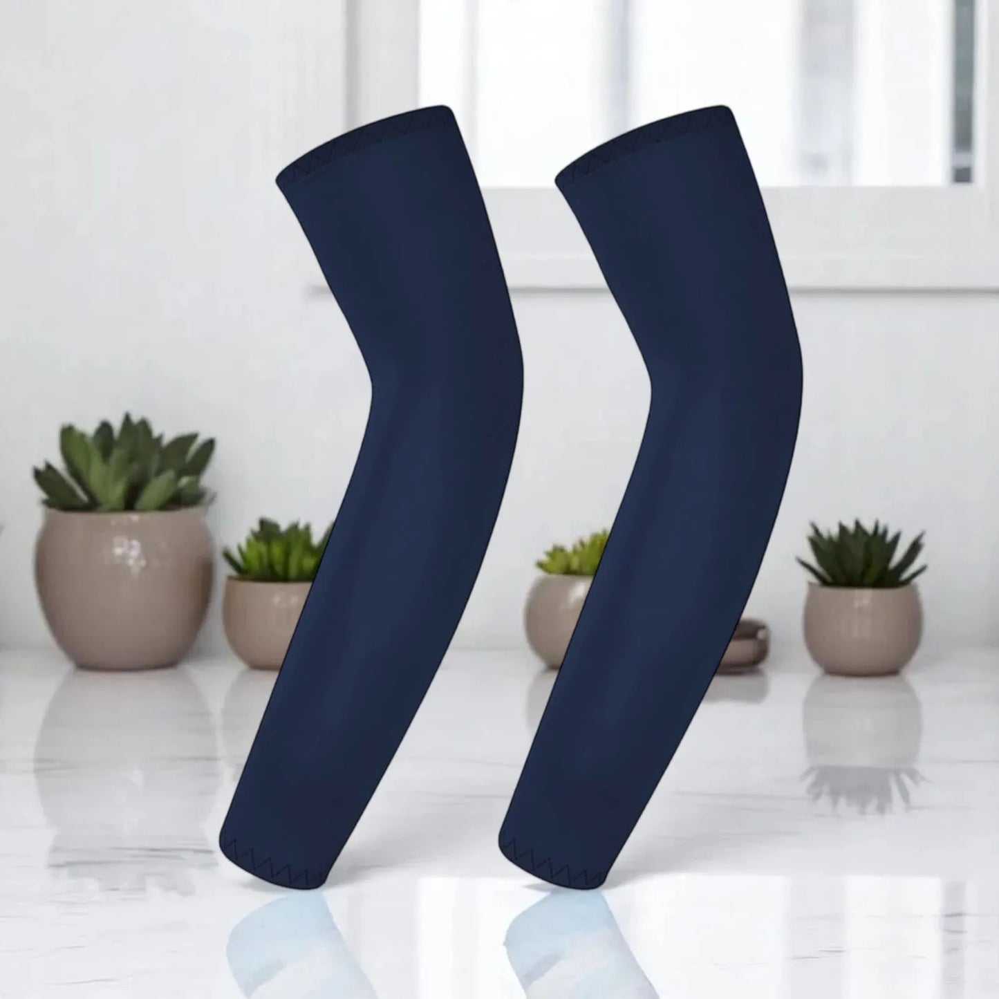 Children's Ice Silk Cooling Arm Sleeves - Quick-Dry UV Protection Cycling Arm Guards for Girls Outdoor Sports (1 Pair)