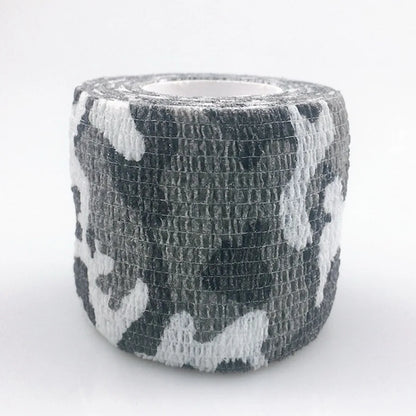 Self-Adhesive Elastic Bandage Tape - Breathable Medical Sport Wrap for Finger, Wrist & Ankle - Camouflage Fixer Tape for Pets & Animals