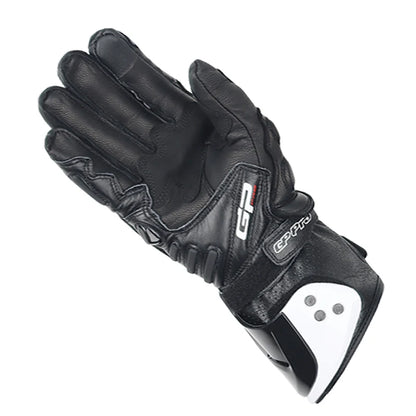 Two-X GP Pro Men's Motorcycle Racing Gloves - Long Leather Sports Protection with Touch Screen