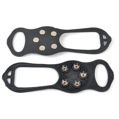 Universal Winter Snow Grips - Anti-Slip Boot Spikes with Studs for Outdoor Hiking and Climbing