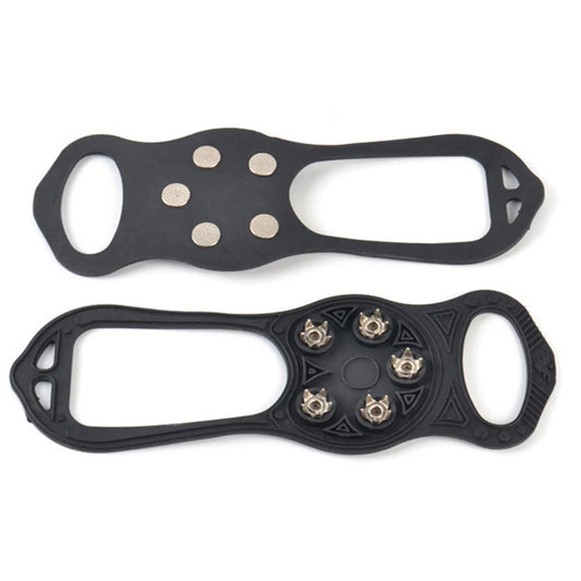 Universal Winter Snow Grips - Anti-Slip Boot Spikes with Studs for Outdoor Hiking and Climbing