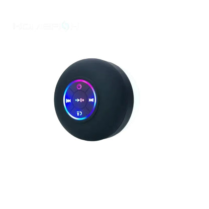 Waterproof Mini Bluetooth Speaker 2025 - Wireless LED Suction Cup Stereo for Bathroom & Outdoor Sports