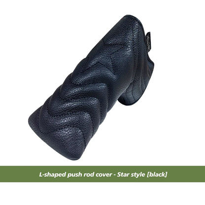 Golf Blade Putter Cover - Multiple Style Headcover with Magnetic & Hook-and-Loop Closure, Club Protective Headgear