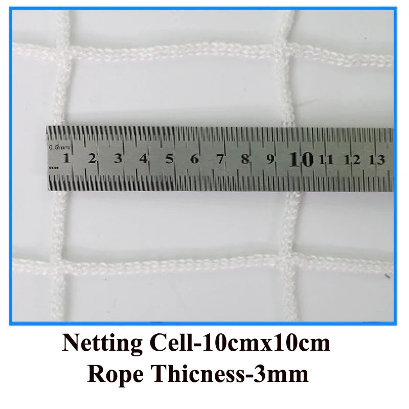 Heavy Duty Sports Practice Barrier Net - Multi-Purpose Nylon Safety Net for Golf, Soccer, Baseball & Balcony Protection