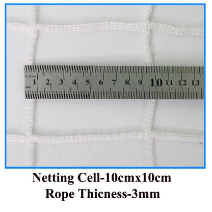 Heavy Duty Sports Practice Barrier Net - Multi-Purpose Nylon Safety Net for Golf, Soccer, Baseball & Balcony Protection