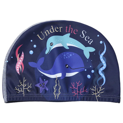 Professional Cartoon Swimming Cap for Kids