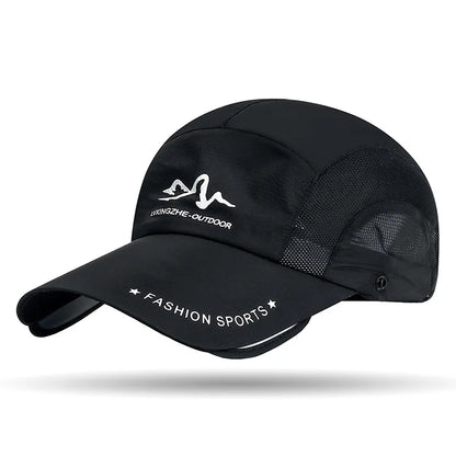360° Portable Fishing Sun Hat - Detachable Adjustable Outdoor Sun Protection for Cycling & Hiking