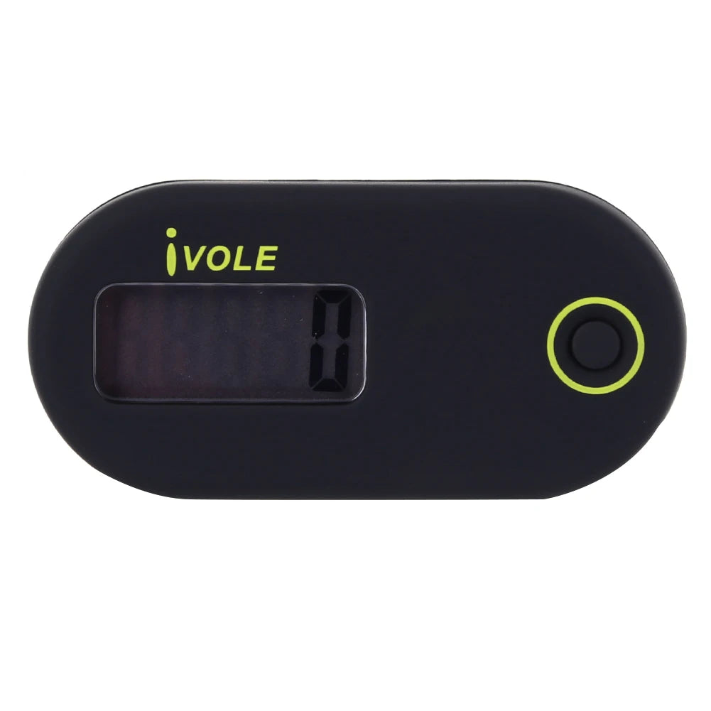 Portable Digital Pedometer with Clip - Lightweight Step Counter for Walking, Running & Jogging