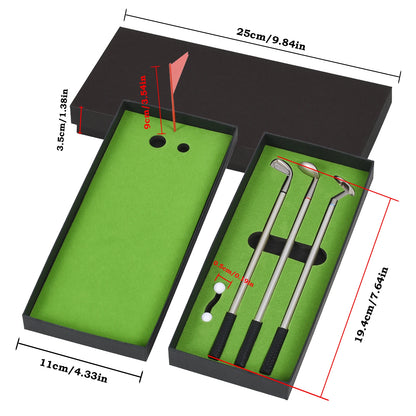 Golf Club Putter Ballpoint Pen - Fun Gift, Table Decoration, School Supplies & Golf Accessories Combo