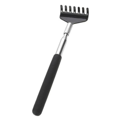 Telescopic Stainless Steel Back Scratcher with Carrying Bag