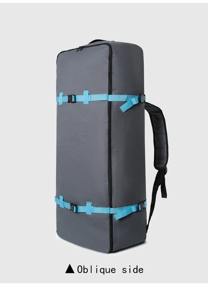 Multi-Purpose Outdoor Adventure Kit - Large Capacity Mountaineering Backpack with Shoulder Strap, Tent Accessories, Cosmetics Organizer, Inflatable Surfboard, SUP Paddle Board Bag