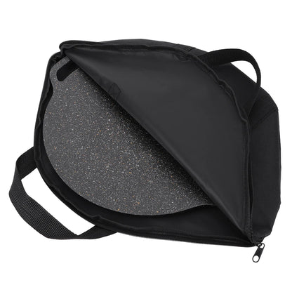 Waterproof Baking Pan Carrying Case with Anti-Scald Wood Handle - BBQ Grilling Skillet Storage Bag