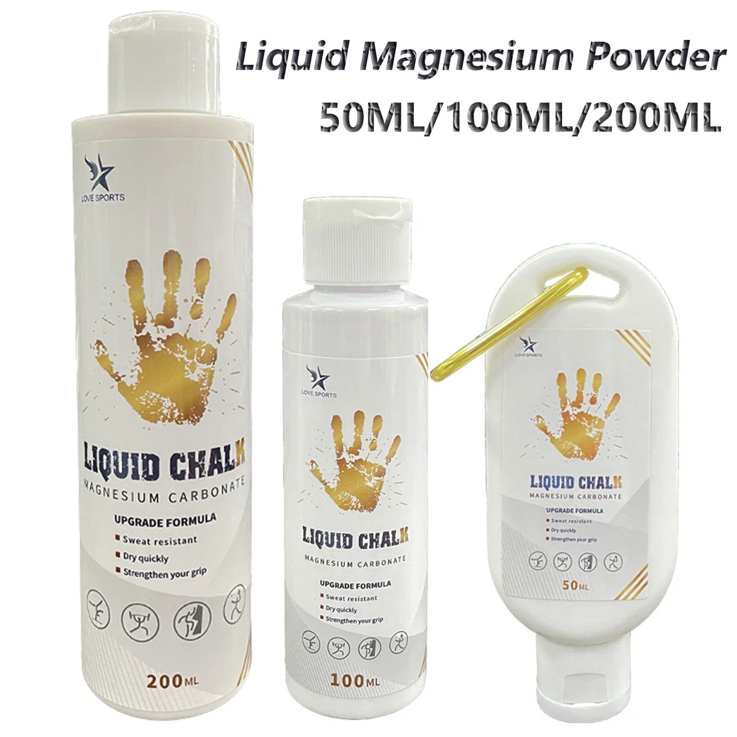 Liquid Chalk Sports Magnesium Powder - Ultimate Grip and Performance