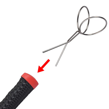 60mm Golf Ball Retriever Clip - 2-Pack Pickup Tool for Practice Training & Park Golf Accessories