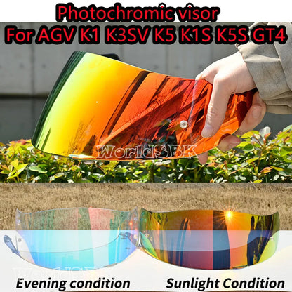 Motorcycle Helmet Visor Lens – Full Face Shield with Anti-UV, Anti-Fog & Anti-Scratch Protection