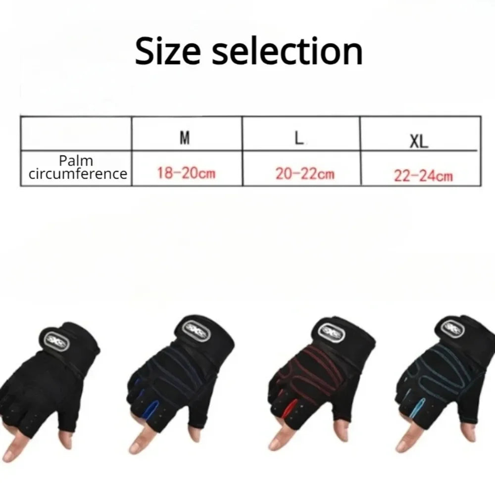 Half-Finger Performance Training Gloves with Wrist Support