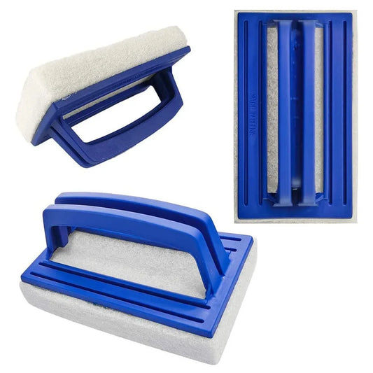 Swimming Pool Wall Cleaning Brush - Waterline Scrubber Sponge for Pools, Hot Springs, and Spa Tubs