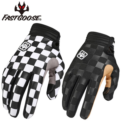 FASTGOOSE Retro Rider Motocross Racing Gloves - Off-Road Motorcycle MTB BMX ATV Cycling Gloves