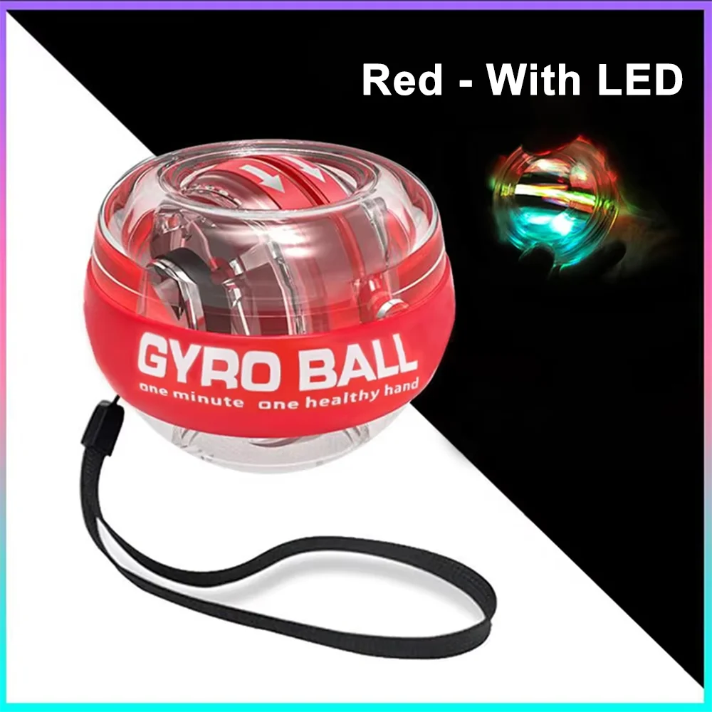 Gyro Power Ball - Wrist and Forearm Strengthener for Fitness Training