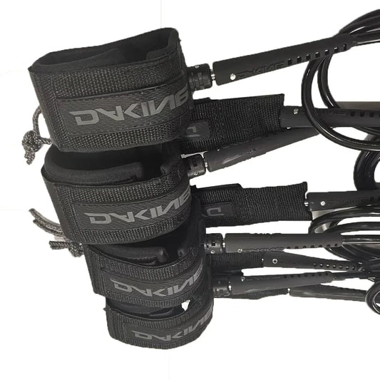 DK Brand Professional Surfboard Leash - 6-9FT Length, 7mm Thickness - Straight Foot Rope for Wind Surfing