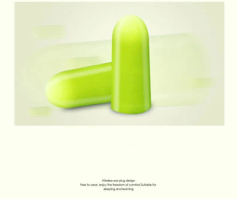 3M 312-1250 Foam Ear Plugs - 10 Pairs Corded Soft Noise Reduction Earplugs for Swimming & Hearing Protection