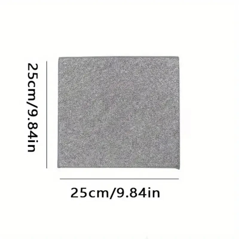 Ultra-Fine Microfiber Kitchen Towels - Light Gray Cleaning Cloth Set (5/10/20 Pack) - Absorbent, Soft & Stain-Removing
