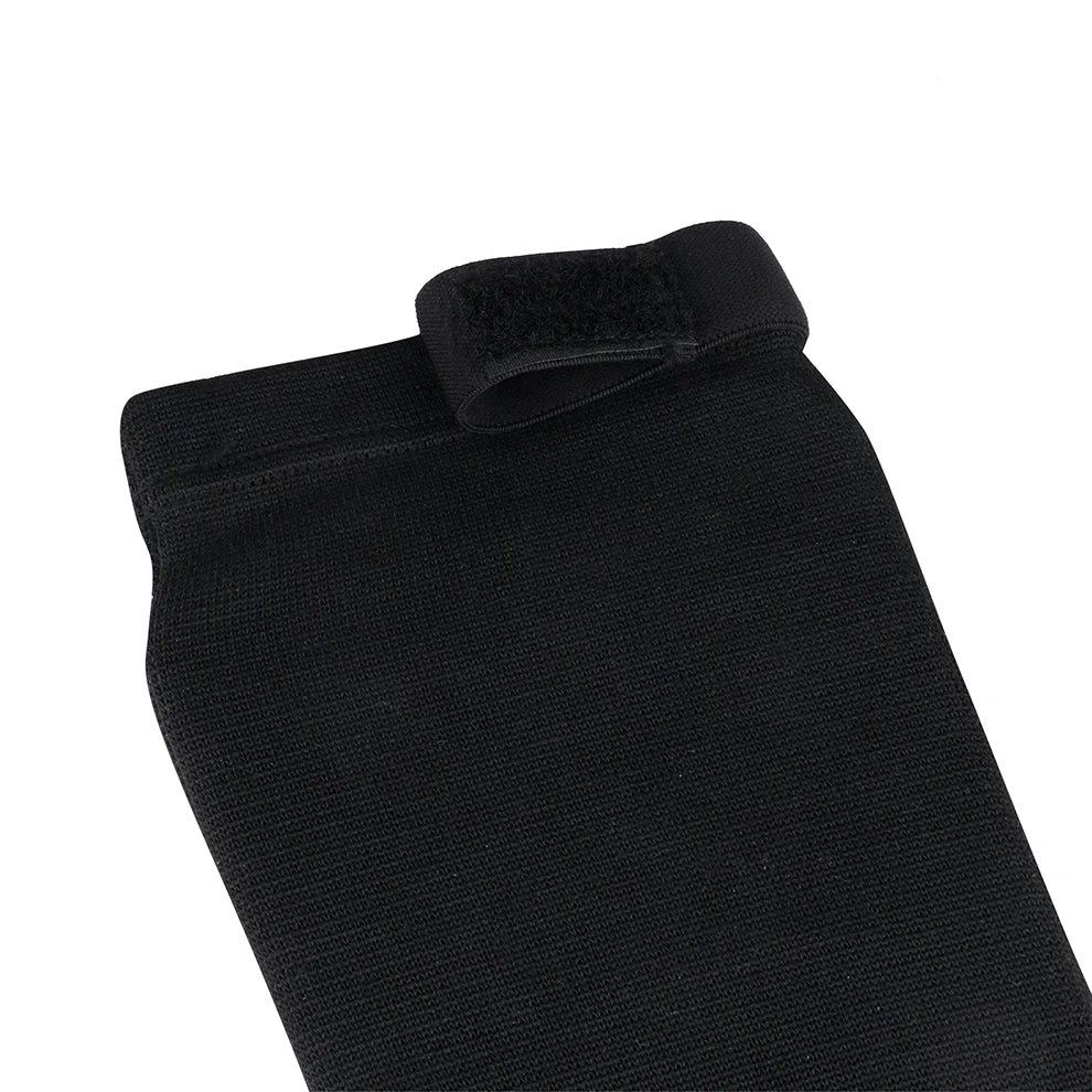 Cotton MMA Shin Guards - Boxing Kickboxing Foot Protection with Instep Ankle Support for TKD Muay Thai Training