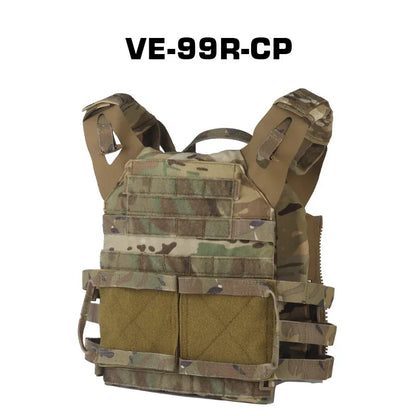 Tactical Sport Vest 2.0 - Breathable Adjustable Quick Release Nylon Carrier for Airsoft, Paintball & Outdoor Training