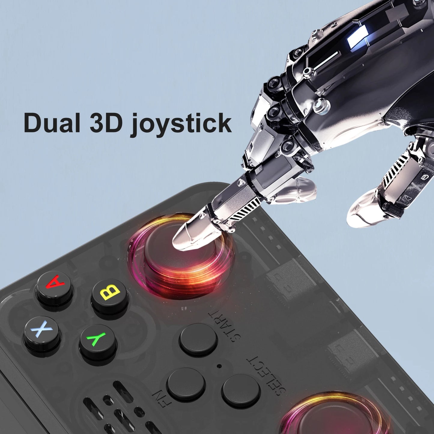 R36S Portable Handheld Game Console - 3.5" IPS Screen - 640x480 Resolution - 64GB Memory - Classic Games Preloaded