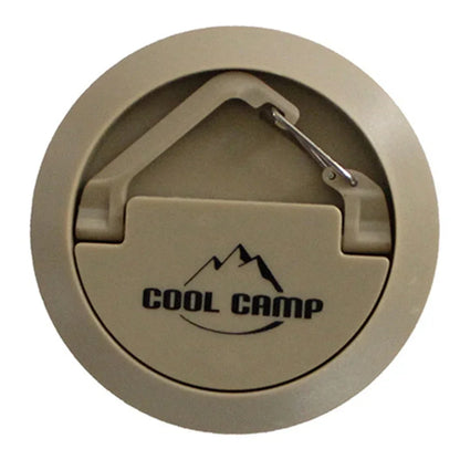 Multi-Purpose Magnetic Camping Hook - Portable Tent Ceiling Clamp with Suction Cup for Outdoor Rope & Lamp Storage