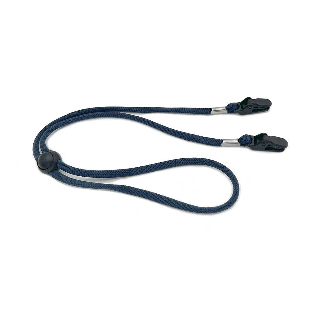 Adjustable Hat Retention Strap - Windproof Elastic Chin Cord for Sports & Outdoor Activities
