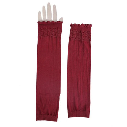 Muslim Arm Sleeves for Women - One Piece Shrug Bolero Cover - Ramadan Prayer Wear - 20 Colors Available