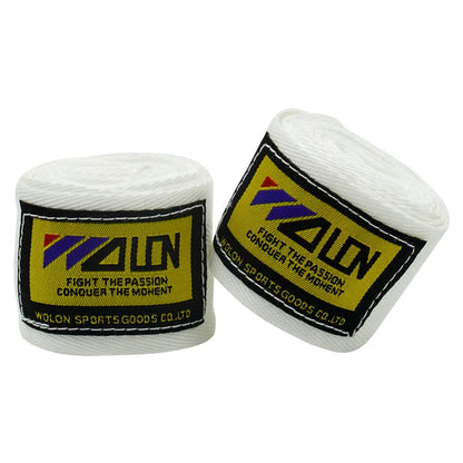 Cotton Boxing Hand Wraps - 2-Pack, Multiple Lengths (1.5M/2M/3M/5M) for MMA, Muay Thai, Kickboxing & Martial Arts Training