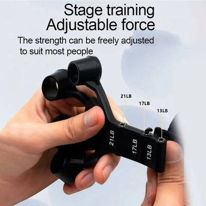 Adjustable Basketball Finger Trainer - 5-Finger Non-Slip Grip Strengthener for Ball Control & Dribbling