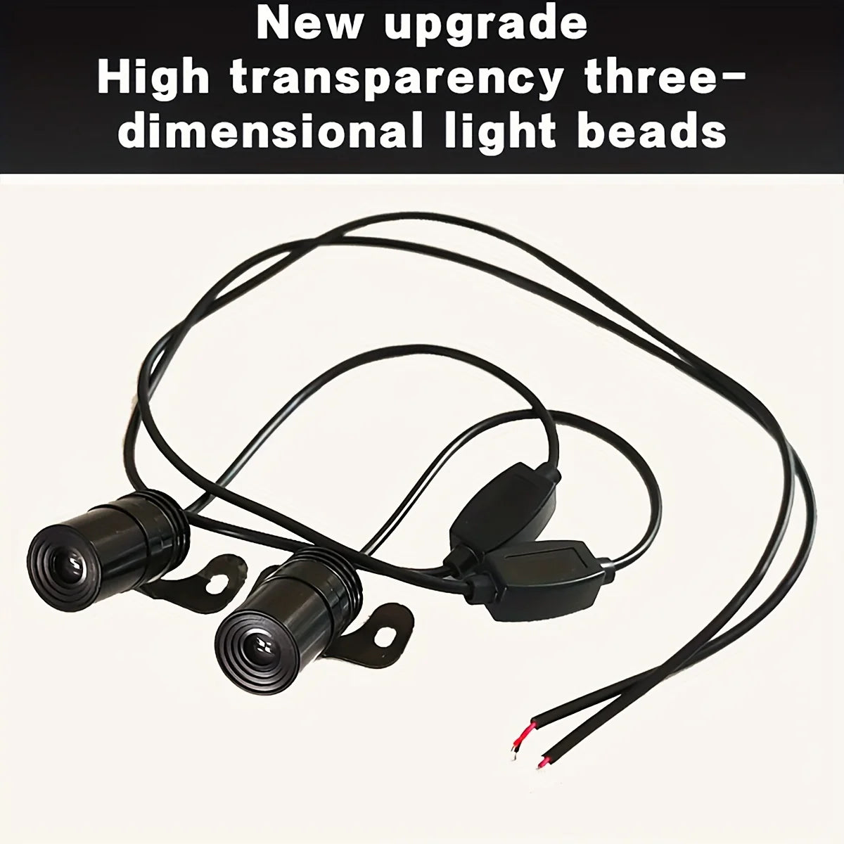 LED Angel Wings Projector Light - Motorcycle & Electric Scooter Decorative Lamp