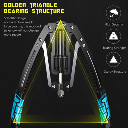 Adjustable Hydraulic Power Twister - Arm & Forearm Exerciser, Chest Expander for Biceps, Core & Full Body Strength Training
