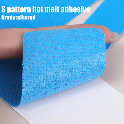 Precut Kinesiology Shoulder Tape - Waterproof & Breathable Elastic Sports Tape for Pain Relief & Muscle Support
