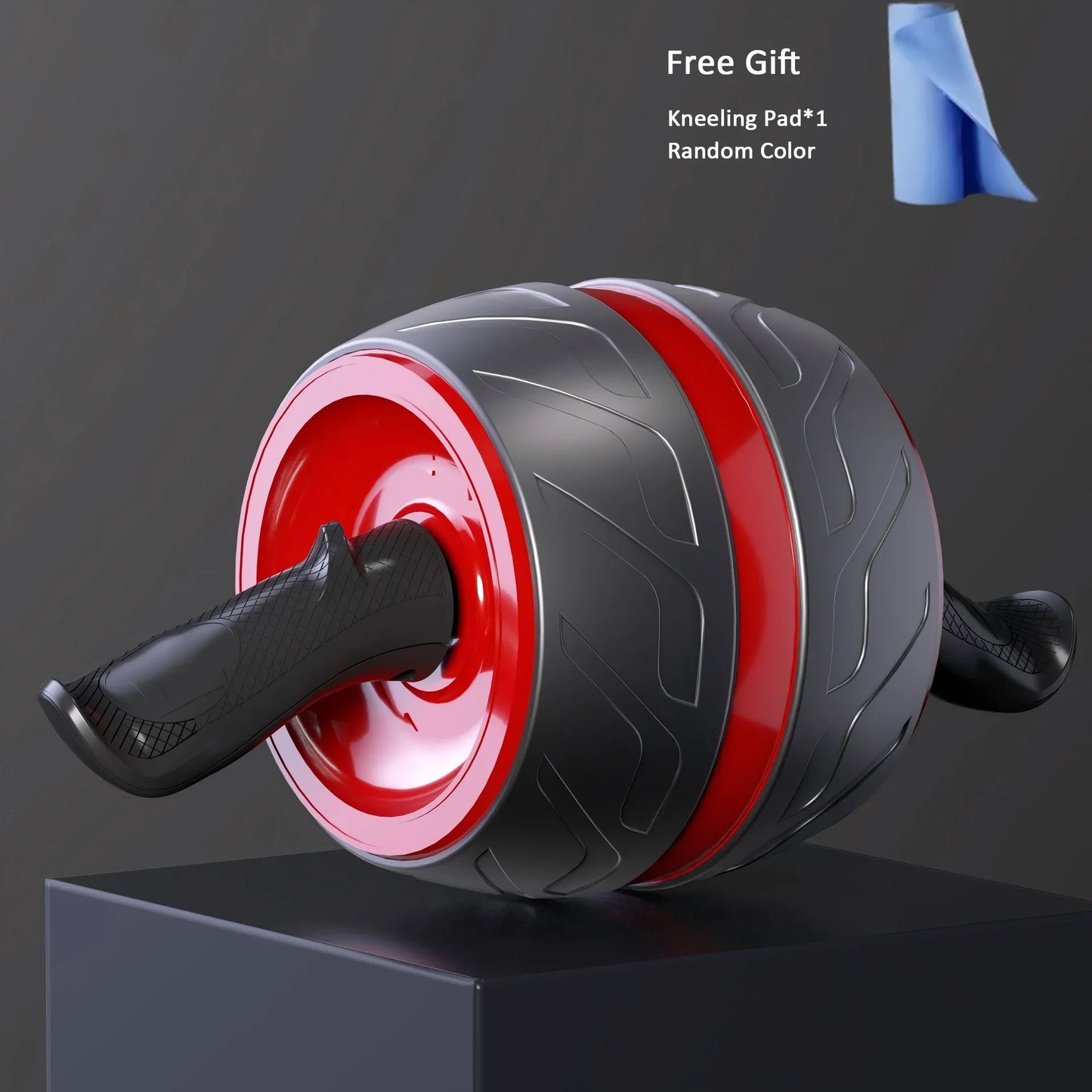 Ab Roller Wheel with Knee Pad – Core Strength Trainer for Home Gym | Rebound Belly Workout for Effective Abs Exercise